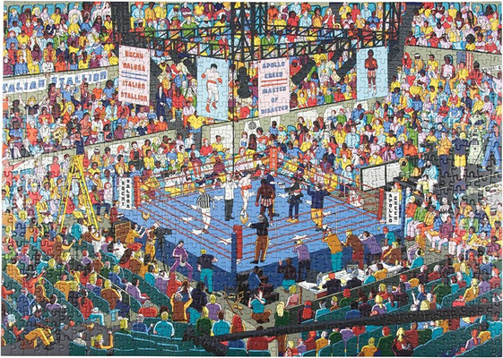 Stallone's Big Fight : A Movie Jigsaw Puzzle 1000 pieces