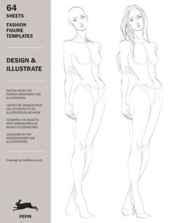 Design & Illustrate Fashion Figure Templates